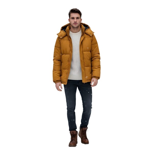 Men's Big & Tall Puffer Jacket ~ Goodfellow & Co ~ Size: Tall (M) ~ NWT - Picture 1 of 9